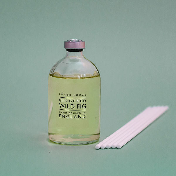 Gingered Wild Fig Scented Reed Diffuser - Essentials - Lower Lodge Candles