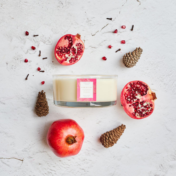 Pomegranate 740g Luxury Scented Candle - Luxury Candle - Lower Lodge Candles